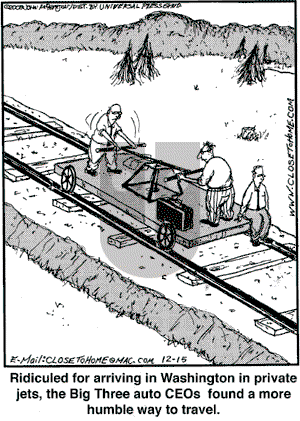 Close to Home on Monday December 15, 2008 Comic Strip