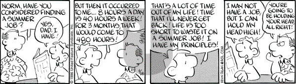 Drabble on Friday June 28, 1996 Comic Strip