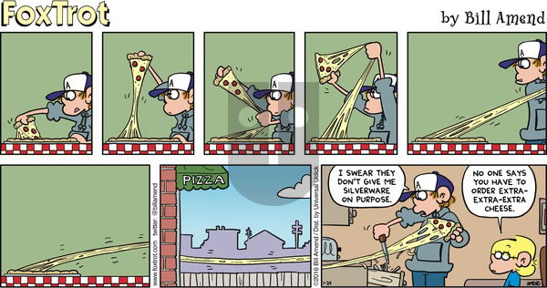 FoxTrot on Sunday January 24, 2016 Comic Strip
