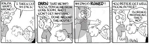 Drabble - Monday July 3, 2006 Comic Strip