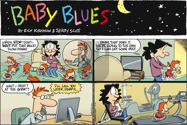 Baby Blues on Sunday March 12, 2017 Comic Strip