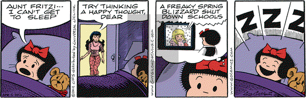 Nancy on Thursday April 5, 2012 Comic Strip
