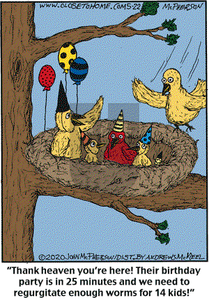 Close to Home - Friday May 22, 2020 Comic Strip