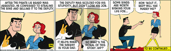 Rip Haywire on Saturday April 2, 2016 Comic Strip