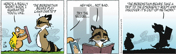 Over the Hedge on Thursday October 20, 2016 Comic Strip