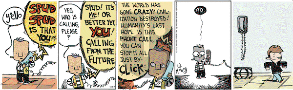 Wallace the Brave on Thursday January 17, 2019 Comic Strip