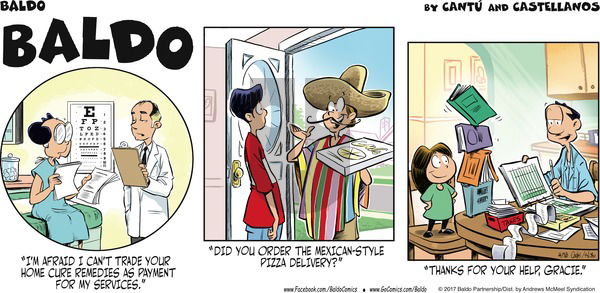 Baldo on Sunday April 16, 2017 Comic Strip