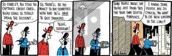 Overboard on Thursday January 31, 2002 Comic Strip