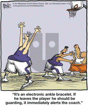 In the Bleachers on Tuesday January 12, 2016 Comic Strip
