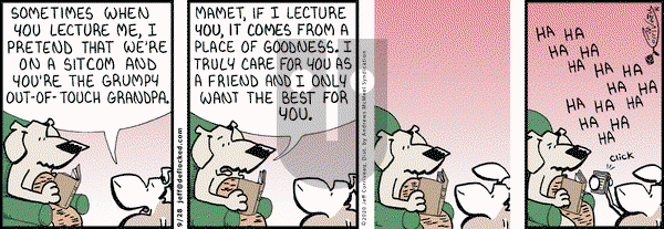 DeFlocked on Monday September 28, 2020 Comic Strip