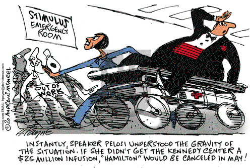 Henry Payne on Friday March 27, 2020 Comic Strip