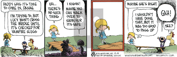 Non Sequitur on Wednesday March 16, 2016 Comic Strip