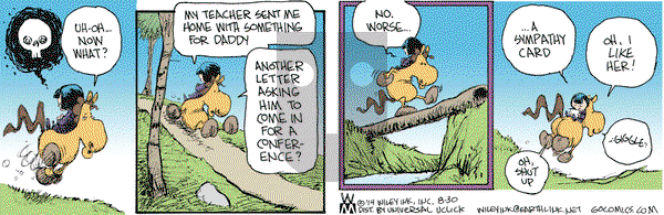 Non Sequitur on Saturday August 30, 2014 Comic Strip