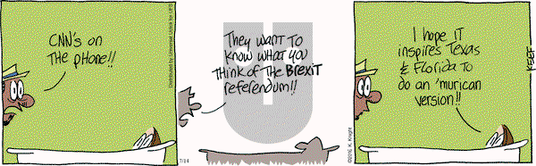 The Knight Life on Thursday July 14, 2016 Comic Strip