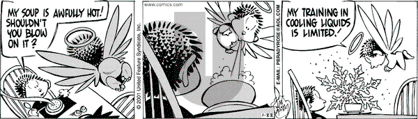 Rose is Rose - Monday January 22, 2001 Comic Strip