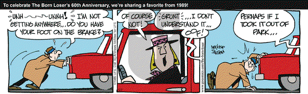 The Born Loser on Wednesday May 7, 2025 Comic Strip