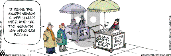 Non Sequitur - Wednesday January 4, 2017 Comic Strip