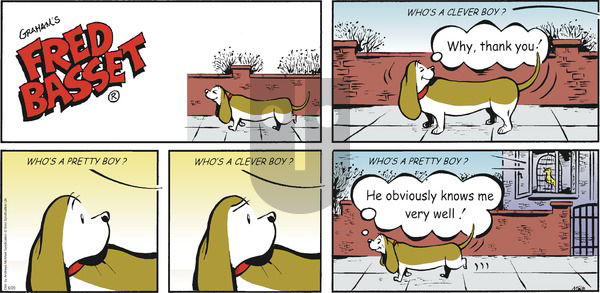 Fred Basset on Sunday June 20, 2021 Comic Strip