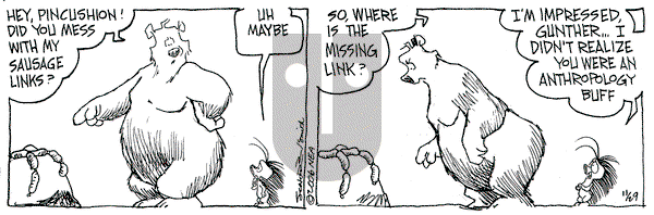 The Grizzwells on Wednesday November 29, 2006 Comic Strip