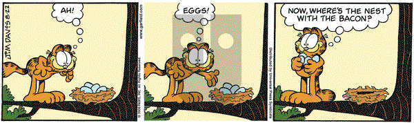 Garfield on Saturday August 22, 2009 Comic Strip