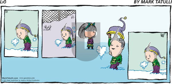 Lio on Sunday January 24, 2021 Comic Strip