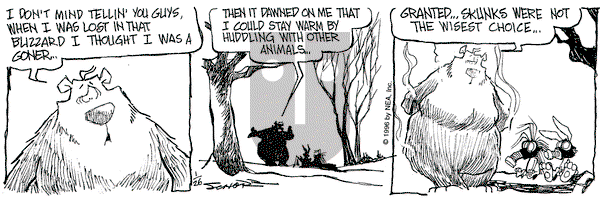 The Grizzwells on Friday January 26, 1996 Comic Strip