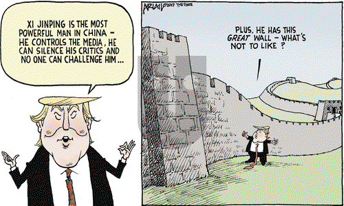 Robert Ariail on Wednesday November 8, 2017 Comic Strip