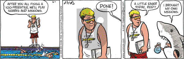 Cleats on Wednesday June 1, 2005 Comic Strip