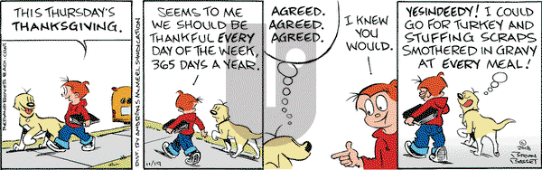 Red and Rover on Monday November 19, 2018 Comic Strip