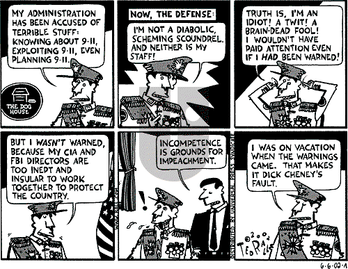 Ted Rall on Thursday June 6, 2002 Comic Strip