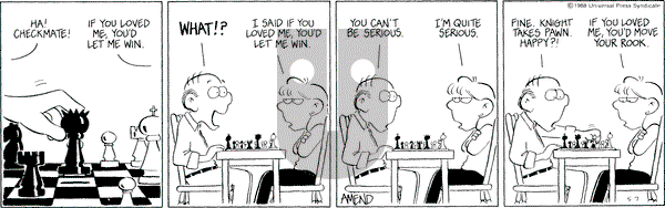 FoxTrot on Saturday May 7, 1988 Comic Strip