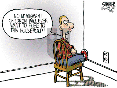 Jeff Stahler on Thursday July 17, 2014 Comic Strip