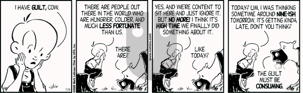 Cow and Boy Classics - Monday July 24, 2006 Comic Strip