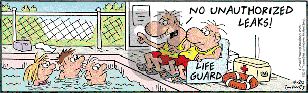 Frank and Ernest on Thursday April 20, 2017 Comic Strip