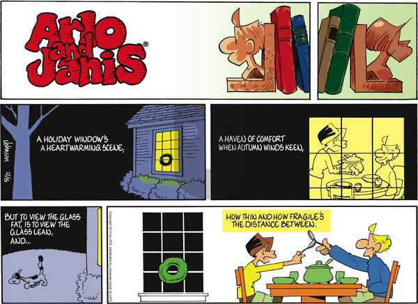 Arlo and Janis on Sunday December 15, 2013 Comic Strip