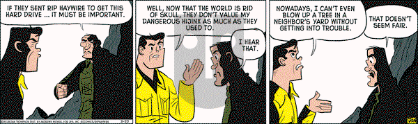 Rip Haywire on Tuesday March 20, 2018 Comic Strip