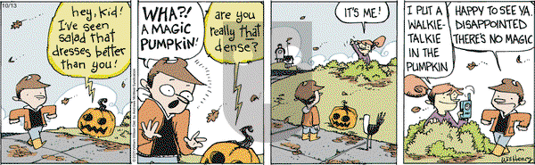 Wallace the Brave on Monday October 13, 2025 Comic Strip