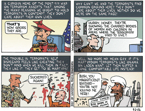 Ted Rall on Saturday September 2, 2006 Comic Strip