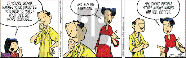 Baldo on Wednesday November 11, 2009 Comic Strip