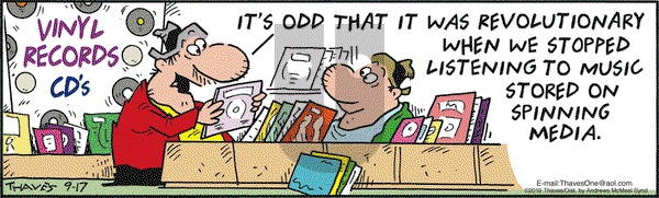 Frank and Ernest on Tuesday September 17, 2019 Comic Strip