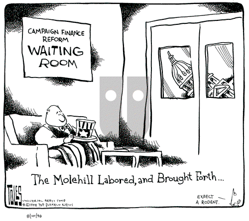 Tom Toles on Monday August 10, 1998 Comic Strip
