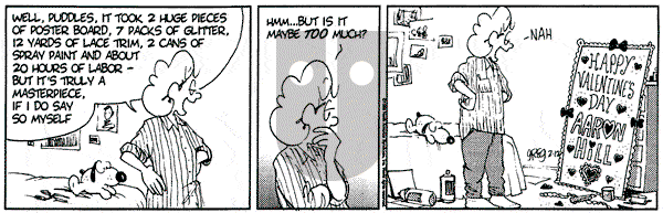 Luann on Monday February 12, 1996 Comic Strip