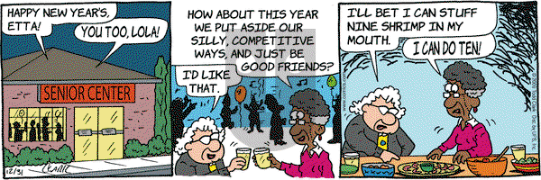 Lola on Thursday December 31, 2009 Comic Strip