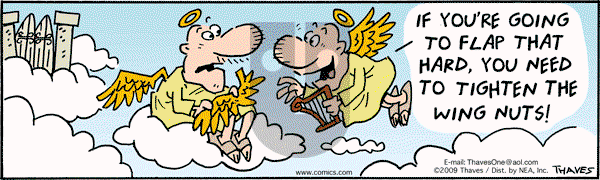 Frank and Ernest - Monday March 30, 2009 Comic Strip