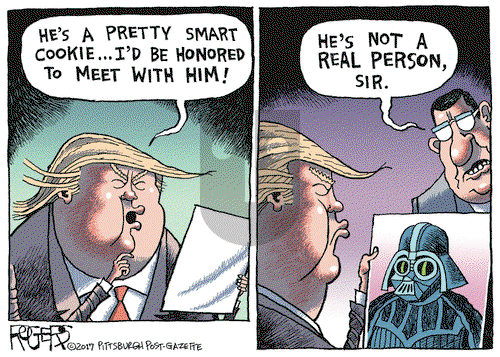 Rob Rogers on Thursday May 4, 2017 Comic Strip