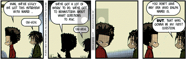 The Boondocks on Tuesday May 13, 2008 Comic Strip