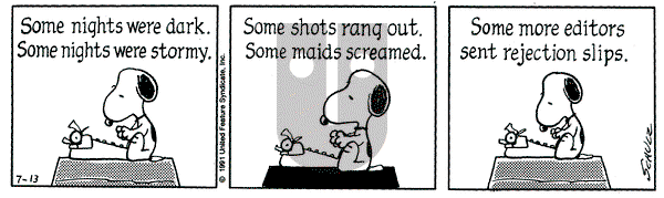 Peanuts on Saturday July 13, 1991 Comic Strip