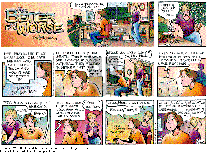 For Better or For Worse - Sunday September 3, 2000 Comic Strip