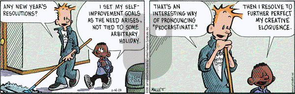 Frazz - Monday January 4, 2010 Comic Strip