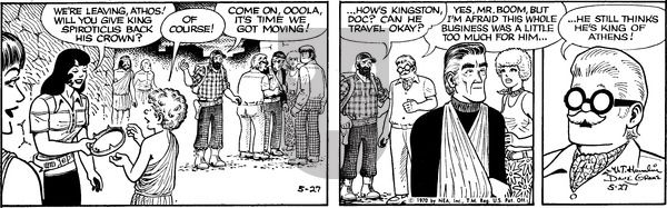Alley Oop on Thursday January 28, 1982 Comic Strip